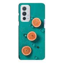 Чехол с изображением  вкусной еды для OnePlus 9RT (Лайм)