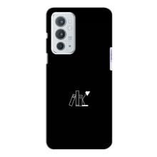 Чохол з картинками на чорному фоні для OnePlus 9RT (Книжки)