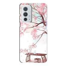 Чехол с принтом САКУРЫ на OnePlus 9RT (Чайная церемония)