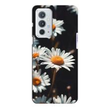Чехол с ромашками на OnePlus 9RT (Белые ромашки)