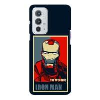 Чехол Супергерой Железный человек на OnePlus 9RT (Art Iron man)