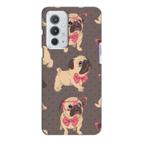 Чехол (ТПУ) Милые собачки для OnePlus 9RT (Собачки Мопсики)