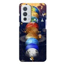 Чохол (ТПУ) з планетами на OnePlus 9RT (Арт планети)