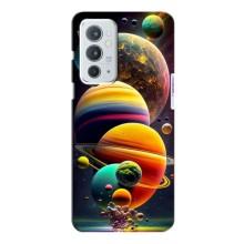 Чохол (ТПУ) з планетами на OnePlus 9RT (Сонячна система)