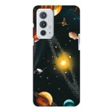 Чохол (ТПУ) з планетами на OnePlus 9RT (Вид з космосу)