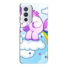 Чохол Unicorn на OnePlus 9RT (Веселка Єдиноріга)