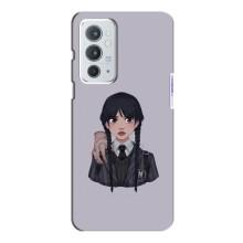 Чехлы Венсдей на OnePlus 9RT Уэнсдей (AlphaPrint) (Уэнздей и Вещь)