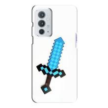 Чохли для OnePlus 9RT (Персонажі МайнКрафт) (Меч)