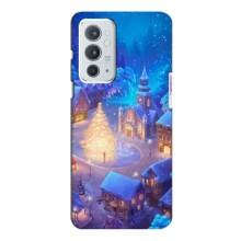 Різдвяні Чохли для OnePlus 9RT (VPrint) (Різдвяне місто)