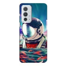 Силіконовый Чохол з принтом "Космонавти" на OnePlus 9RT (Космонавт у воді)