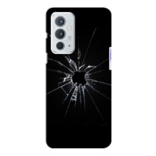 Текстурный Чехол для OnePlus 9RT (Биток стекло)