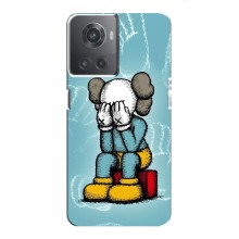 Чехлы для OnePlus ACE (10R) - Bearbrick Louis Vuitton (PREMIUMPrint) (Плач Bearbrick)