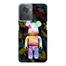 Чехлы для OnePlus ACE (10R) - Bearbrick Louis Vuitton (PREMIUMPrint) (Яркий Bearbrick)