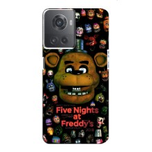 Чехлы Пять ночей с Фредди для ВанПлас Ейс (10р) (Freddy)