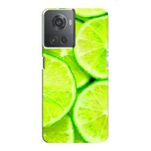 Чохли з фруктами для OnePlus ACE (10R) (VPrint) (Лайм)