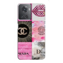 Чехол (Dior, Prada, YSL, Chanel) для OnePlus ACE (10R) – Модница