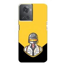 Чеjхол PUBG для OnePlus ACE (10R) (AlphaPrint) (Пабг в шоломі)