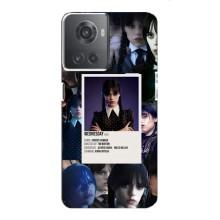 Чохли Венсдей на OnePlus ACE (10R) Уенсдей (AlphaPrint) (колаж Венздей)
