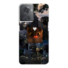 Чехол как приручить дракона на OnePlus ACE (10R) – Дракон коллаж