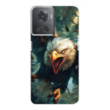 Чехол с картинкой «Хищники» для OnePlus ACE (10R) (Орёл)