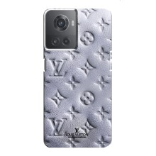 Текстурний Чохол Louis Vuitton для ВанПлас Ейс (10р) – Білий ЛВ