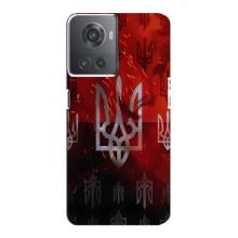 Украинские Чехлы для OnePlus ACE (10R) с картинкой УПА (AlphaPrint) – ГЕРБ УПА