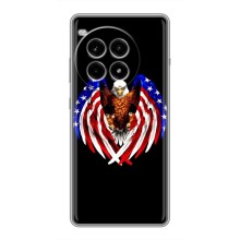 Чохол Прапор USA для OnePlus Ace 3 Pro (Крила США)