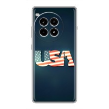 Чехол Флаг USA для OnePlus Ace 3 Pro (USA)