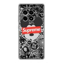 Чохол з Брендами одягу на ВанПлас Ейс 3 Про – Supreme Маус