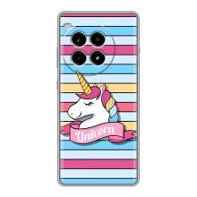 Чохол для ВанПлас Ейс 3 Про - (Єдинорожки - Новинки) (AlphaPrint) (Unicorn)