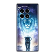 Чехол со Львом для OnePlus Ace 3 Pro (VPrint) (Маленький лев)