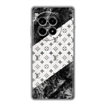 Чохол Стиль Louis Vuitton на OnePlus Ace 3 Pro – LV на білому