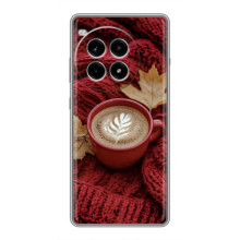 Чохол з унікальним дизайном 'Осінь з кавою' для OnePlus Ace 3 Pro – Кава на ковдрі