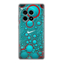 Силиконовый Чехол на OnePlus Ace 3 Pro с картинкой Nike – Найк зеленый