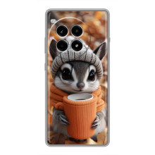 Печатный чехол «Зверята с кофе» для OnePlus Ace 3 Pro