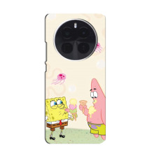 Чехол Губка Боб для 一辆 OnePlus  Асе 5 Про – Патрик и Боб
