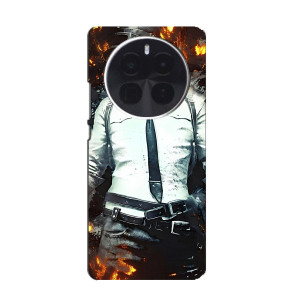 Силиконовый чехол с картинкой "Герой Pubg" на OnePlus Ace 5 Pro – Man Пубг