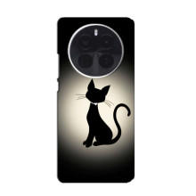 Чохол з принтом для OnePlus Ace 5 Pro (AlphaPrint) Модні коти (Силует котика)