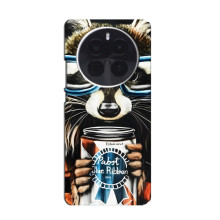 Чехол с принтом для 一辆 OnePlus  Асе 5 Про - (Прикольные) (AlphaPrint) – Енот с банкой