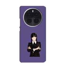 Чохли Венсдей на OnePlus Ace 5 Pro Уенсдей (AlphaPrint) (Венздей у чорному)