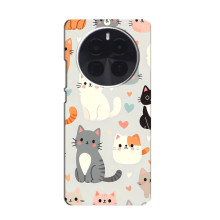 Чохол з малюнком кіт на OnePlus Ace 5 Pro (Колаж котів)