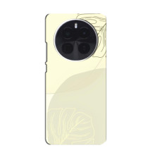 Чохол квітковий дизайн для OnePlus Ace 5 Pro (Зелений фон)