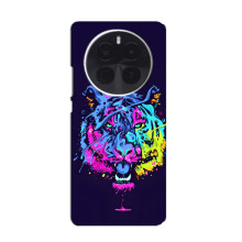 Силіконовий бампер з картинкою звірів для OnePlus Ace 5 Pro (Тигр-Арт)