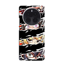 Силіконові чохлі з очіма Anime для כשיוпnexus Аце 5 Про – Очі на чорному