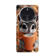 Друкований чохол 'Звірята з кавою' для OnePlus Ace 5 Pro – Гризунчик з кавою