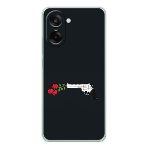 Чехлы (ART) Цветы на OnePlus Ace 5 Racing (VPrint)