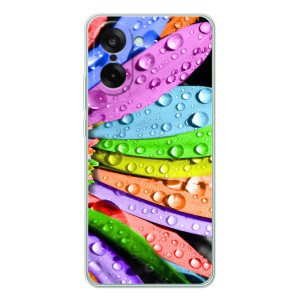 Чехлы (ART) Цветы на OnePlus Ace 5 Racing (VPrint)