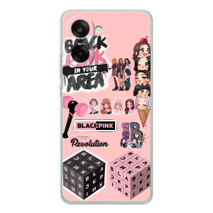Чохли з картинкою для OnePlus Ace 5 Racing – BLACK PINK колаж
