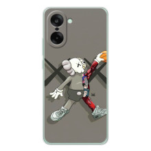 Чехлы для OnePlus Ace 5 Racing - Bearbrick Louis Vuitton (PREMIUMPrint) (Беарбрик Джордан)