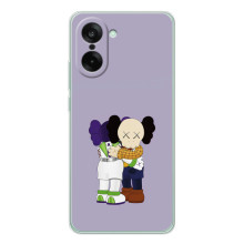 Чехлы для OnePlus Ace 5 Racing - Bearbrick Louis Vuitton (PREMIUMPrint) (Дружба Беарбрик)